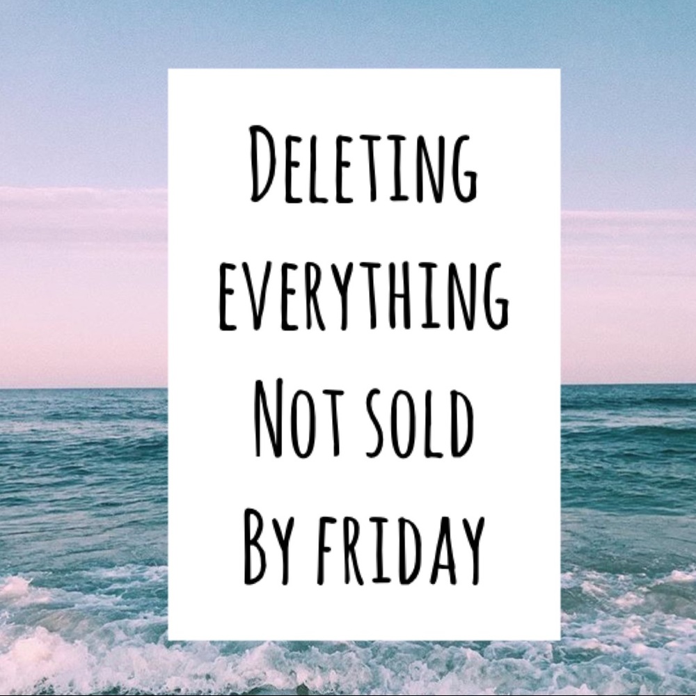 Buy before Friday!